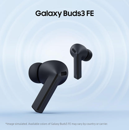 Samsung Galaxy Buds3 FE In-Ear Bluetooth-Kopfhörer mit ANC, Schwarz