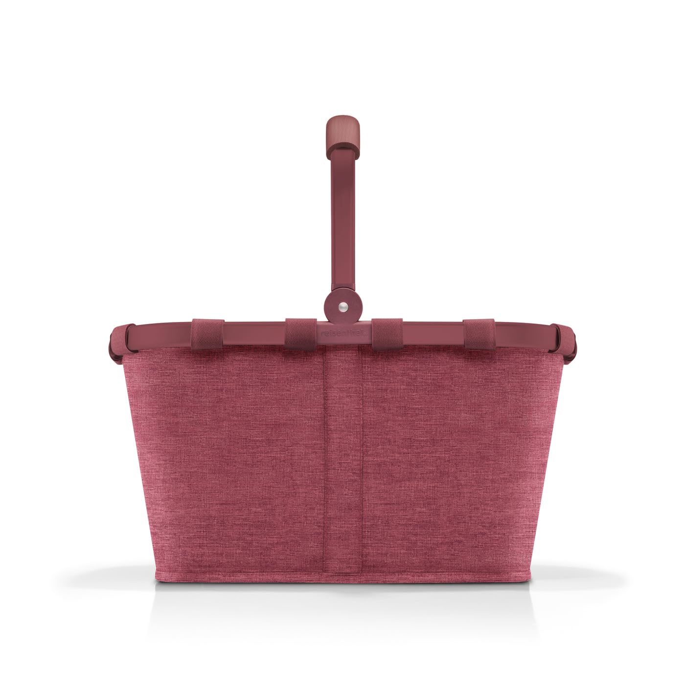 reisenthel carrybag twist maroon Einkaufskorb mit Innentasche, 22 l