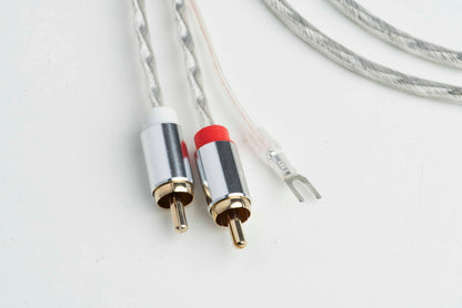 Pro-Ject Connect it Phono E Phonokabel mit Masseleitung, 1,23 m