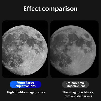 Misilmp Astronomie Refraktor Teleskop 70/400mm – Weiss