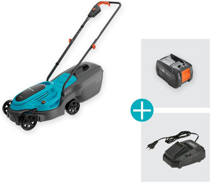 Gardena EasyMax+ 32/18V Set Akku-Rasenmäher - 32 cm