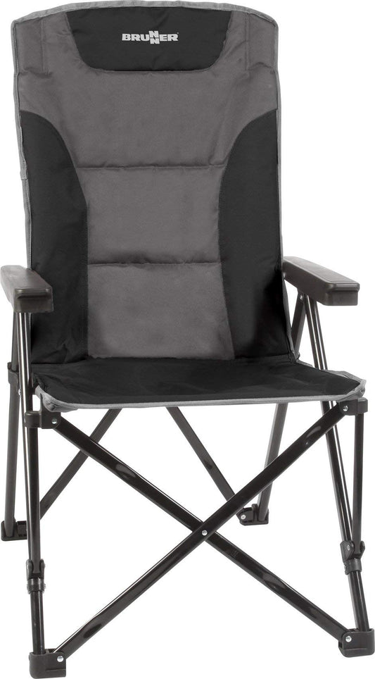 Brunner Raptor Recliner Faltstuhl. Klappbarer Campingstuhl zum Zurücklehnen und Entspannen im Freien.