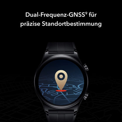 HONOR Watch GS 3 Smartwatch - GPS Fitness Uhr Midnight Black