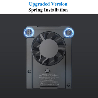 【Aktualisierte Version】ULANZI Kamera Lüfter mit Federfixierung, Kamera Cooling Fan System Kompatiable mit Sony/Canon/FUJIFILM/Nikon Kameras