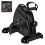 AGM Mini Fitnessbike Heimtrainer, Arm- und Beintrainer, schwarz, kompakter Pedaltrainer mit LCD-Display