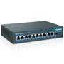 YuanLey 11 Port Gigabit PoE Switch - 8 PoE+ Ports, Unmanaged