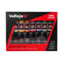 Vallejo Game Color Farbset – 16 Acrylfarben für Miniaturen in 17-ml-Flaschen mit Pipette