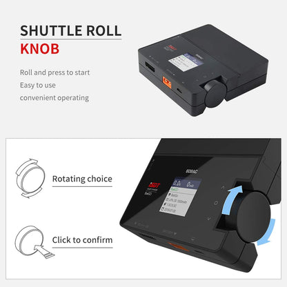 ISDT 608AC Lipo Akku Ladegerät AC/DC Balance Entlader für RC