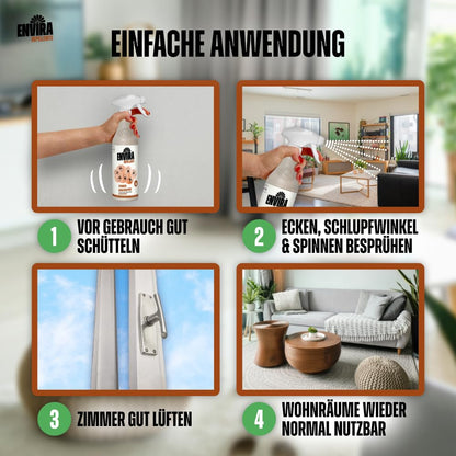 Envira Spinnenspray gegen Spinnen Langzeitwirkung - 5 Liter