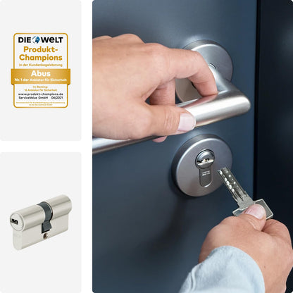 ABUS D6XNP Profilzylinder 40/50 mit Not- und Gefahrenfunktion