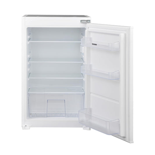TELEFUNKEN EK88S134E Einbaukühlschrank ohne Gefrierfach, 88cm. Kühlt Lebensmittel, integrierbar in Küchenschränke.