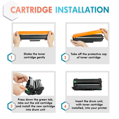inkalfa Toner 5er-Pack kompatibel für Brother TN-243CMYK TN-247