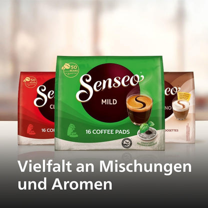 Philips Senseo Original Plus Kaffeepadmaschine - Taubenblau (CSA210/00)