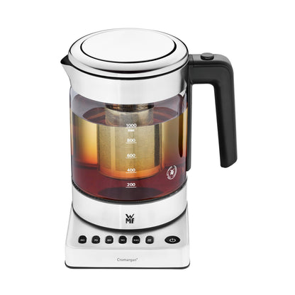 WMF Küchenminis 2in1 Vario Wasserkocher Teekocher Glas 1,0l