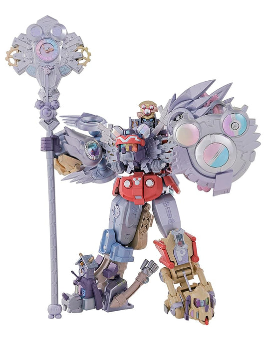 TAMASHII NATIONS Disney Chogokin - King Robo Mickey 100 Jahre: Artikulierte Metallfigur als Roboter-Mickey zum Ausstellen.