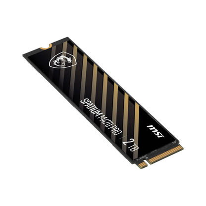 MSI SPATIUM M470 PRO PCIe 4.0 M.2 NVMe SSD intern - 2 TB