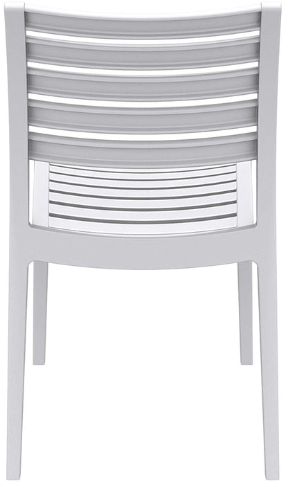 CLP Gartenstuhl Ares I Stapelstuhl Kunststoff wetterfest weiss