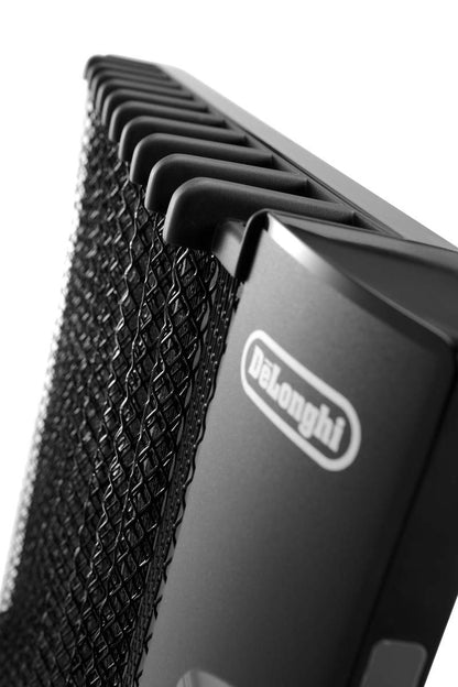 De'Longhi Wärmewelle HMP2000 Heizgerät mit 2 Heizstufen - Schwarz