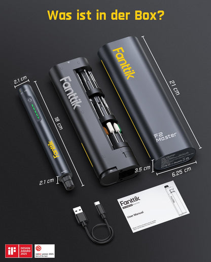 Fanttik F2 Master Mini Akku-Multifunktionswerkzeug – 25000 U/min