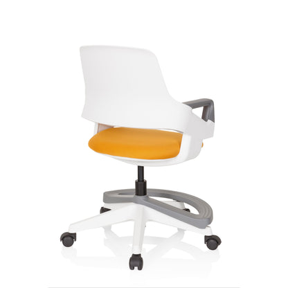 hjh OFFICE Kid Flex Mitwachsender Drehstuhl - Orange