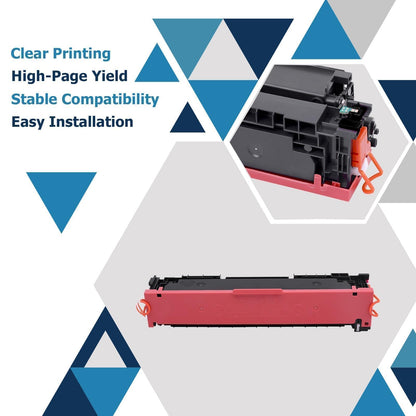 Kompatibler HP 207A 207X Farb Toner Multipack - Mit Chip