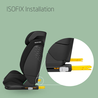 Maxi-Cosi RodiFix S Comfort i-Size Kindersitz - Authentic Black