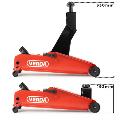 Hydraulischer Rangierwagenheber 3T SUV – Hub 192-530 mm SN3063