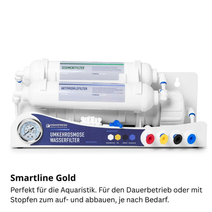 OsmoFresh Smartline Gold Direct Flow Umkehrosmoseanlage - 125 GPD