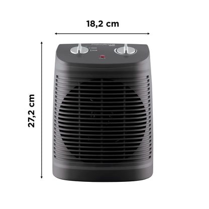 Rowenta SO2320 Instant Comfort Compact Heizlüfter 2000 Watt Grau