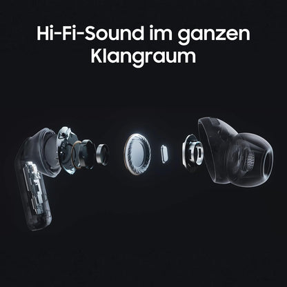 Samsung Galaxy Buds4 Pro, Hi-Fi In-Ear-Kopfhörer mit ANC, White
