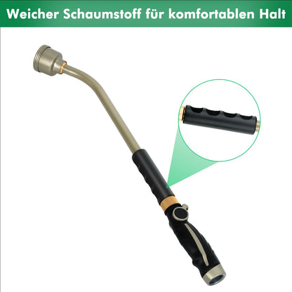Restmo Giessstab 61 cm Gartenbrause mit Daumen-Durchflussregler
