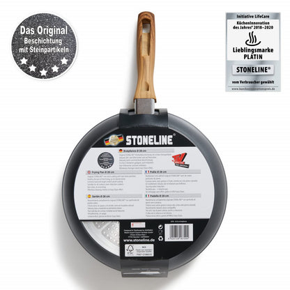 STONELINE Back to Nature Antihaft Bratpfanne Induktion 28 cm