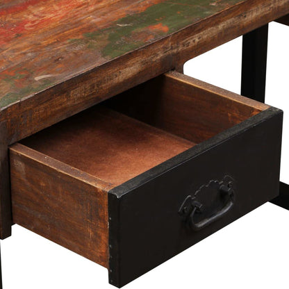 vidaXL Massivholz Schreibtisch – Büro und Computertisch