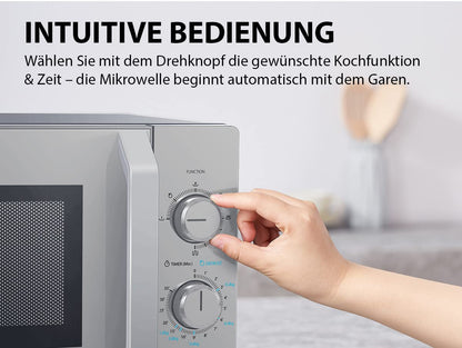 Toshiba MW2-MG20PF(SL) Mikrowellenherd Grill & Kombi – Silber