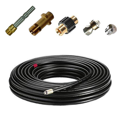 PROFESSIONAL Rohrreinigungsschlauch Set 6-tlg. 70m für Kärcher