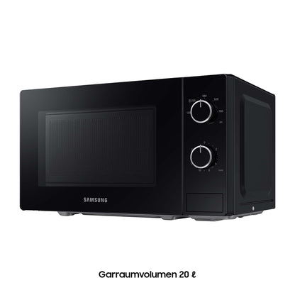 Samsung MS20A3010AL/EG Solo-Mikrowelle - 20 L, Schwarz