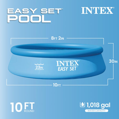 Intex Easy Set Pool Aufstellpool rund 305 x 76 cm blau