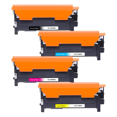 Jhaan CLT-P404C Toner Multipack kompatibel für Samsung Xpress C480W, vier Tonerkartuschen