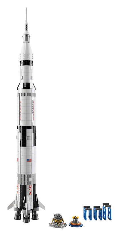 LEGO Ideas NASA Apollo Saturn V 21309 Modellbausatz 1969 Teile