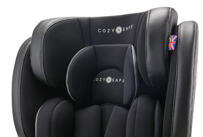 Cozy N Safe Hudson i-Size ISOFIX Kinderautositz - 76-150cm Schwarz