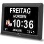 WallarGe Digitale Demenzuhr WSC701-B, 7-Zoll-Display, schwarz