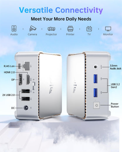 NiPoGi Essenx E2 Mini PC - N97, 16GB RAM, 512GB SSD, W11 Pro