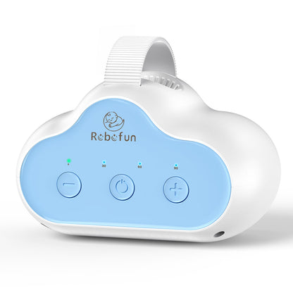 Robofun Kinderwagenschaukler Einschlafhilfe Baby mit USB-C & Timer