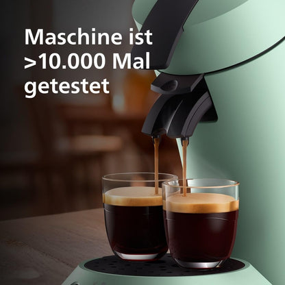 Philips Senseo Original Plus Kaffeepadsmaschine - Wüsten Grün (CSA210/80)