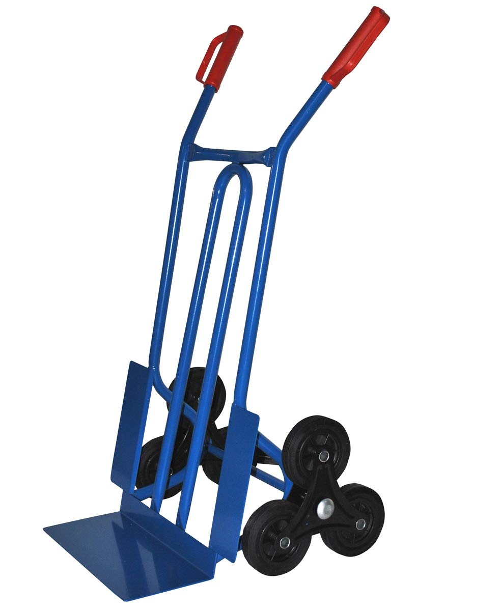 Trestles Profi S01HS Treppensackkarre - blau 250kg. Blaue Treppensackkarre zum Transport von Lasten bis 250kg über Treppen.
