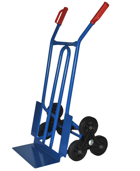 Trestles Profi S01HS Treppensackkarre - blau 250kg. Blaue Treppensackkarre zum Transport von Lasten bis 250kg über Treppen.
