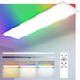 zemty RGB LED Panel Deckenleuchte 80x25 cm - Dimmbar