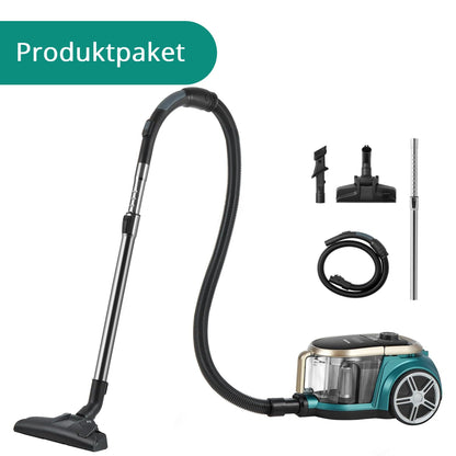 Eureka Apollo Zylinderstaubsauger Beutellos 800W - Grün