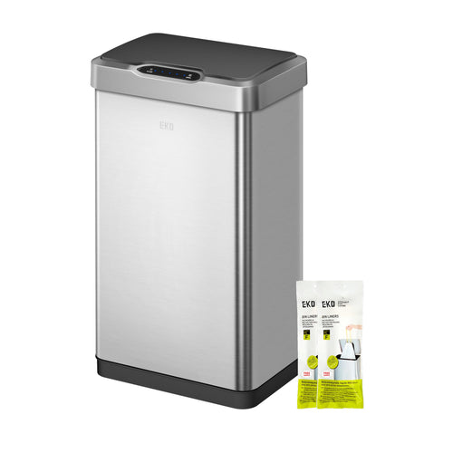 EKO Mirage-T 50L Sensor Mülleimer - Edelstahl rechteckig