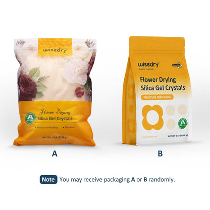wisedry Silicagel zum Trocknen von Blumen, 2,2 kg, wiederverwendbar